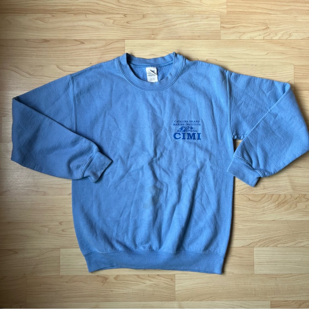 vintage 90s/2000s blue Catalina Island sweatshirt